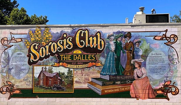 Sorosis Club of the Dalles Mural