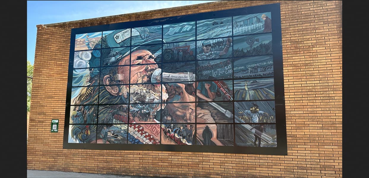 Grid Mural