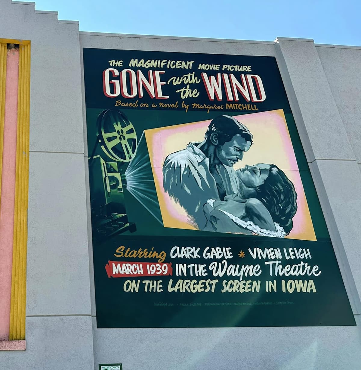 Gone with the Wind mural