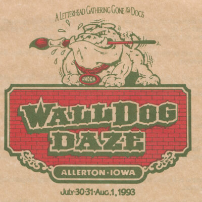 WallDog Daze Allerton Logo