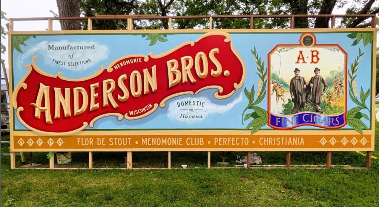 Anderson Brothers mural billboard