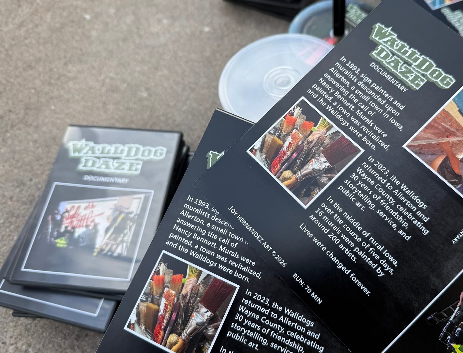WallDog Daze flyers