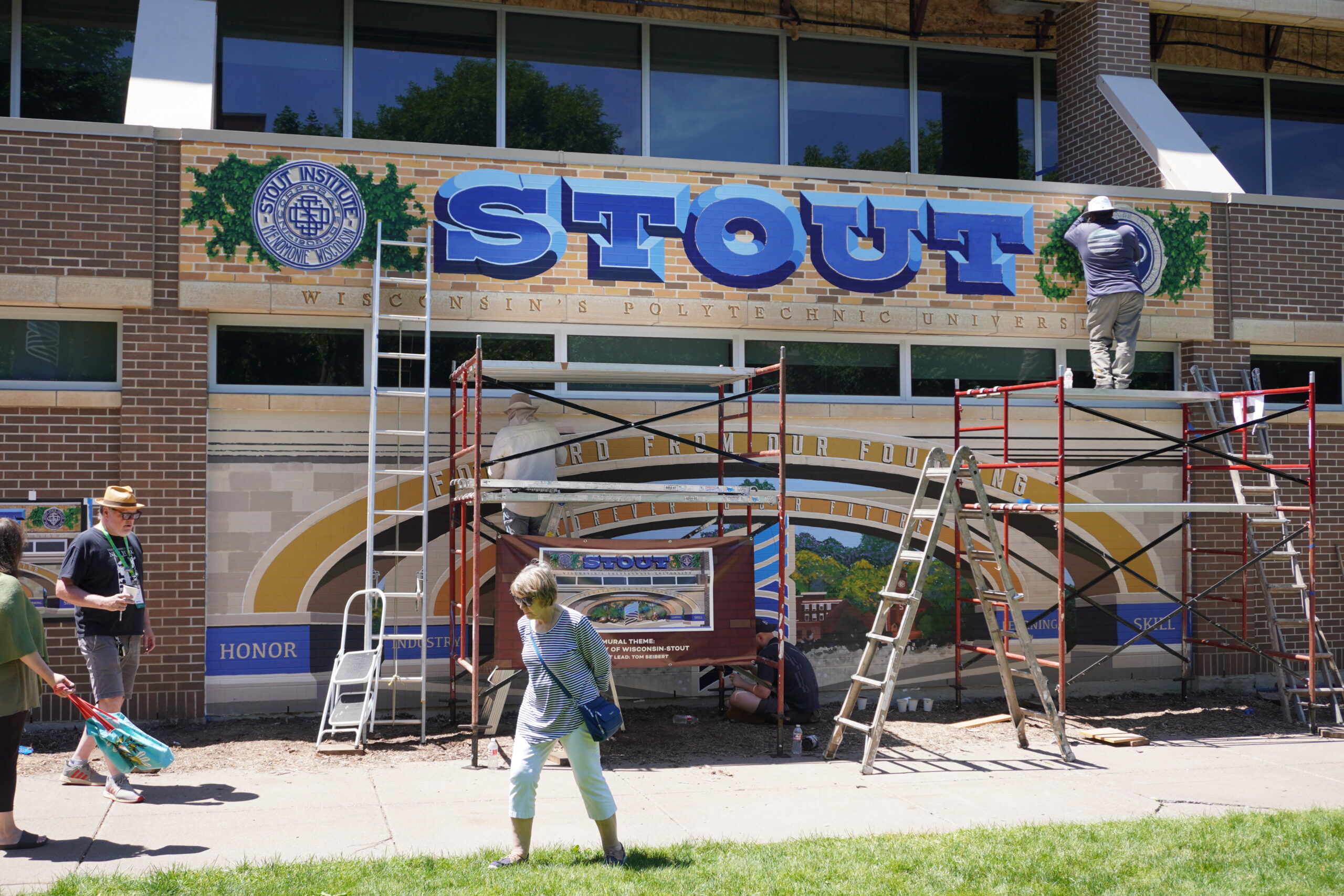 Stout Wisconsin's Polytechnic University painting
