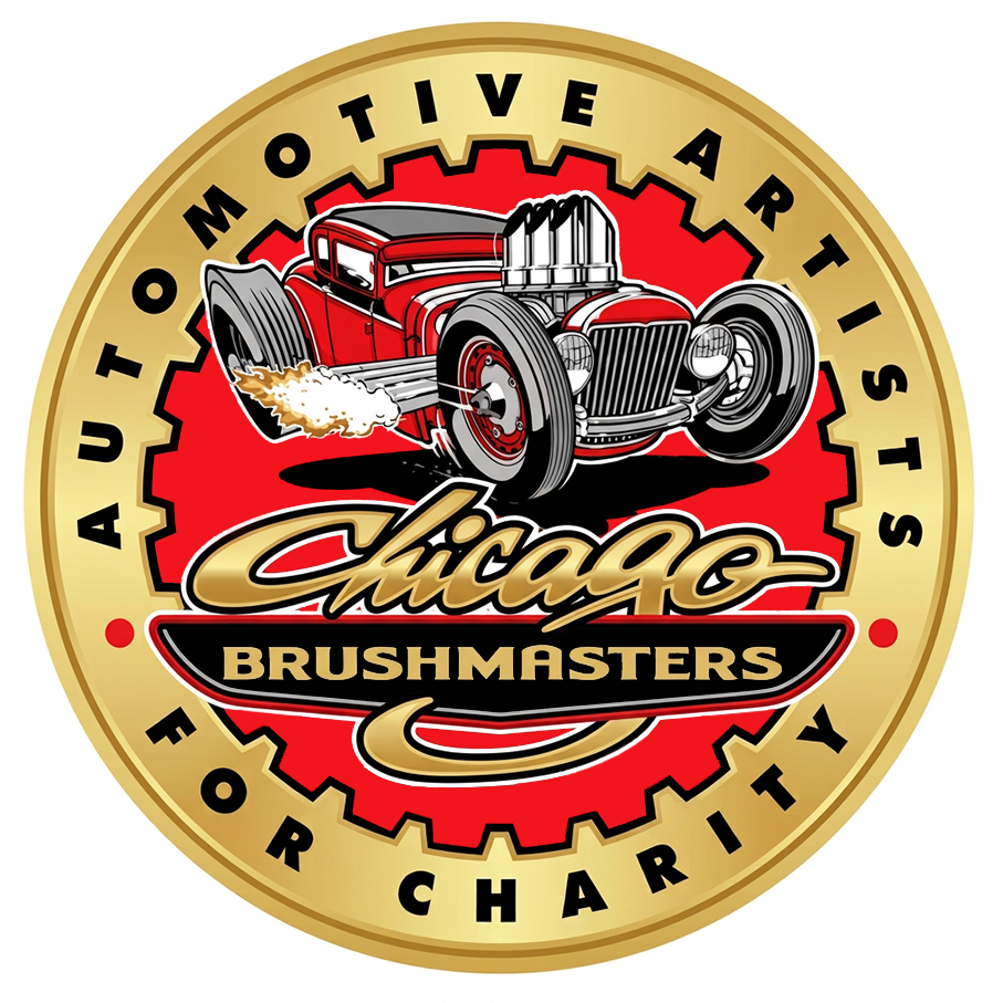 Chicago Brushmasters seal "Automotive Artists for Charity"